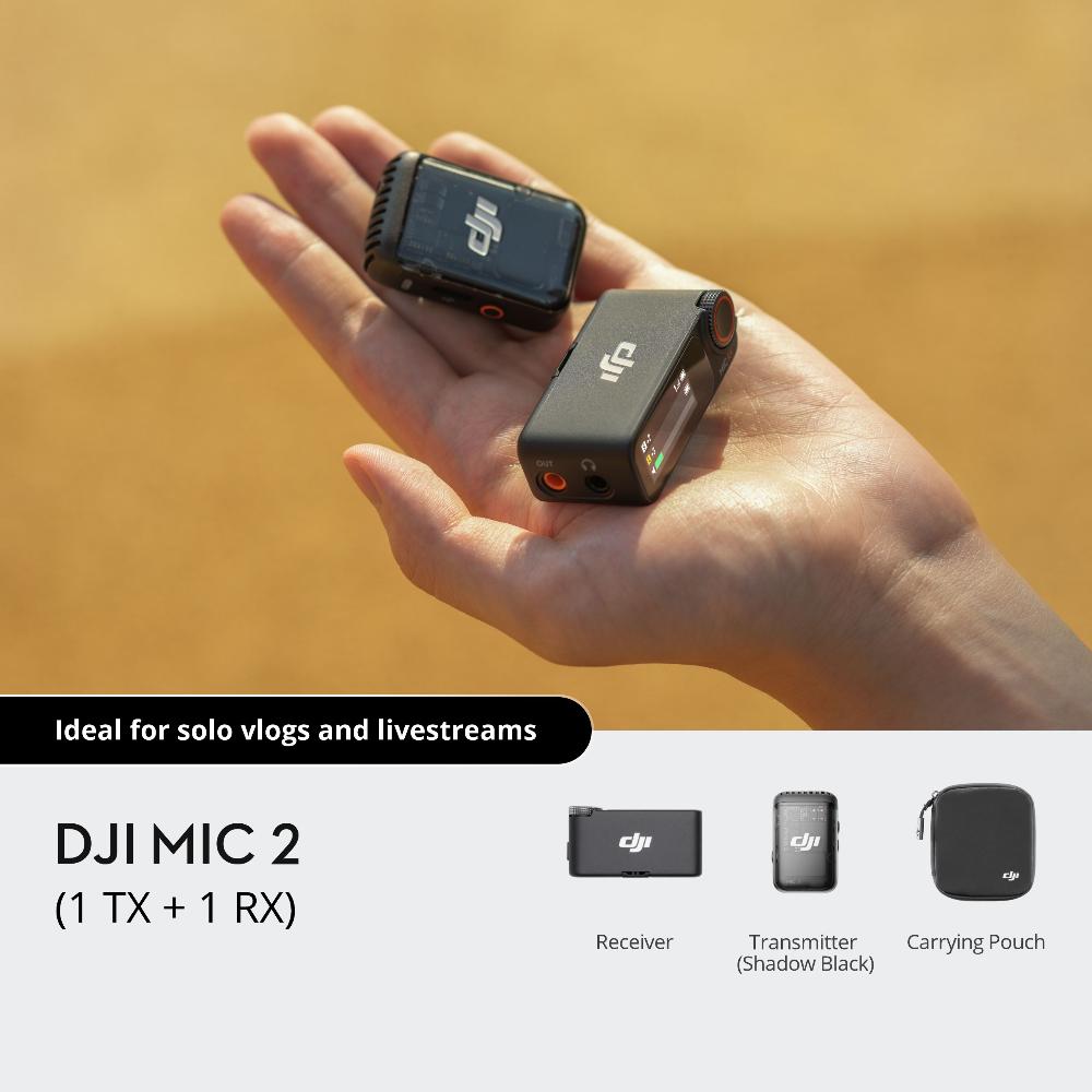 Микрофон DJI Mic 2 (1 TX + 1 RX)