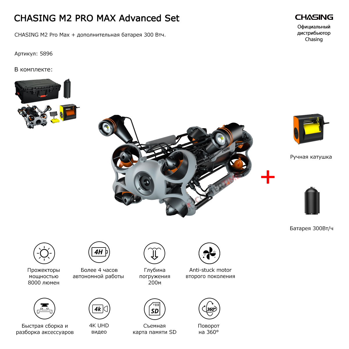 CHASING M2 PRO MAX Advanced Set