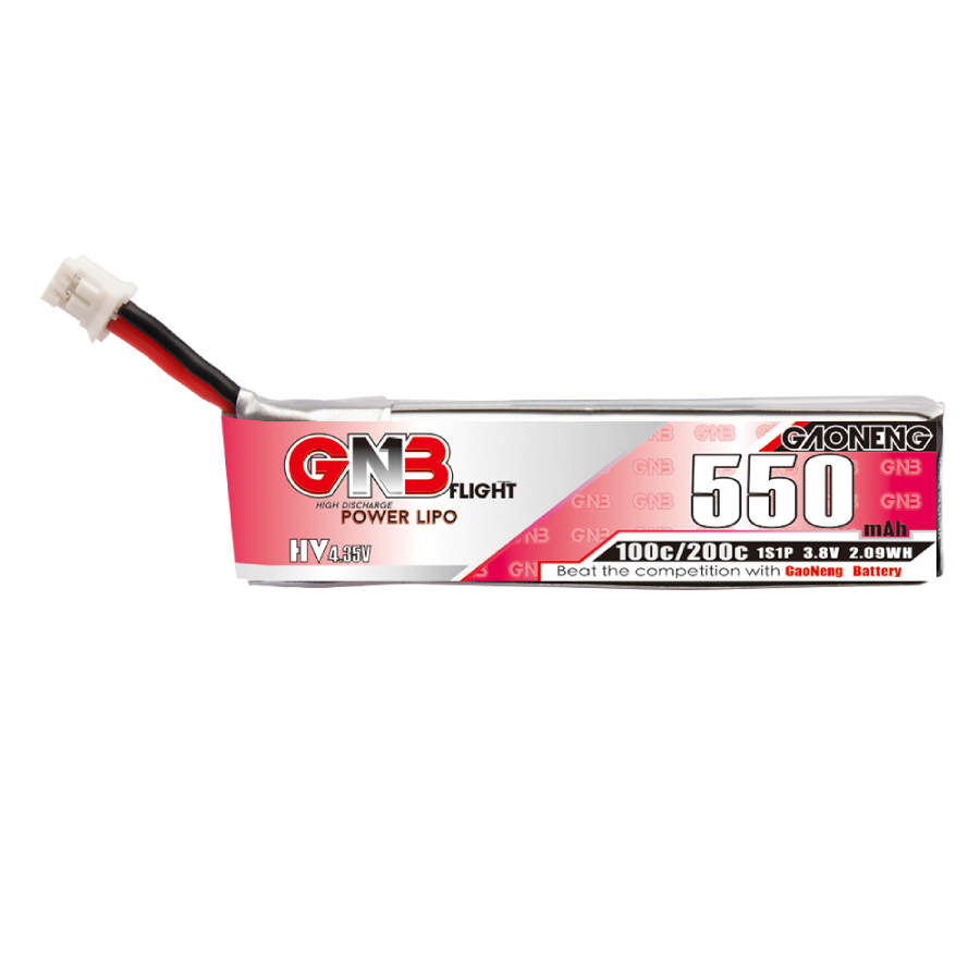 Аккумулятор GNB 550mah (1S) 100C HV (разъем: PH2.0)